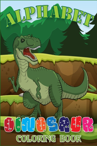 Alphabet Dinosaur Coloring Book