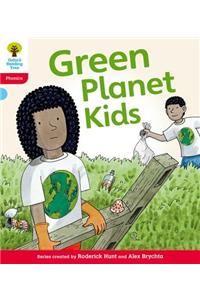 Oxford Reading Tree: Level 4: Floppy's Phonics Fiction: Green Planet Kids
