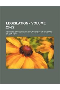 Legislation (Volume 20-22)