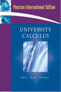 Thomas' University Calculus