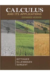 Calculus and Its Applications, Expanded Version with Access Code