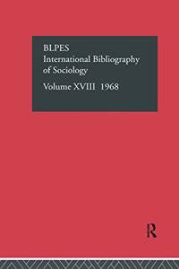 Ibss: Sociology: 1968 Vol 18