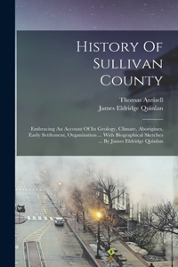 History Of Sullivan County