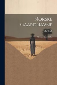 Norske Gaardnavne