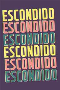 Escondido Notebook