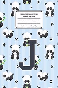 Primary Composition Notebook Grades K-2 Story Journal J