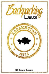 Backpacking Logbuch Kazakhstan Asia 120 Seiten mit Checklisten