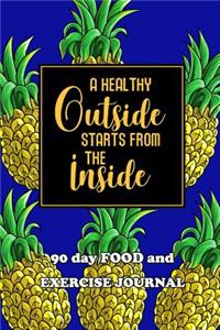 90 Day Food and Exercise Journal