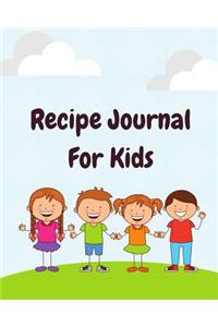 Recipe Journal For Kids