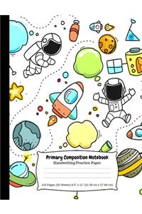Primary Composition Notebook Handwriting Practice Paper