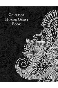 Court of Honor Guest Book