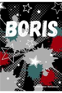 Boris Punktraster Notizbuch