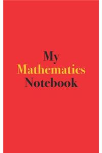 My Mathematics Notebook