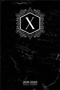 X 2019-2020 Weekly Planner