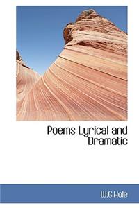 Poems Lyrical and Dramatic