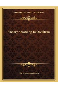 Victory According to Occultism