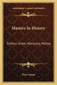 Masters In History