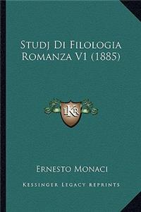 Studj Di Filologia Romanza V1 (1885)