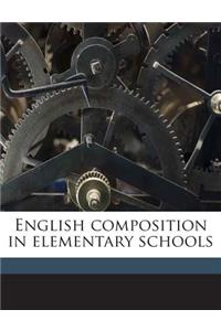 English Composition in Elementary Schools
