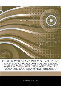 Articles on Dharuk Words and Phrases, Including