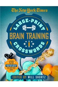 New York Times Large-Print Brain-Training Crosswords