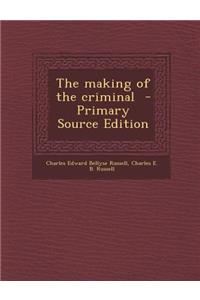 The Making of the Criminal