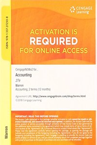 Cengagenowv2, 2 Term Printed Access Card for Warren/Reeve/Duchac's Accounting, 27th