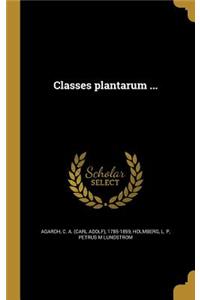 Classes plantarum ...