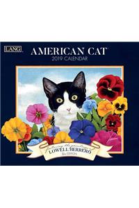 American Cat 2019 14x12.5 Wall Calendar