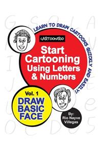 Start Cartooning Using Letters & Numbers