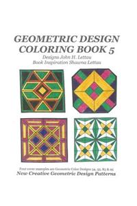 Geometric Design Coloring Book 5