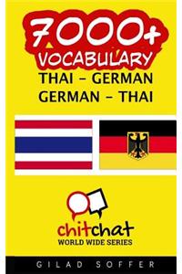 7000+ Thai - German German - Thai Vocabulary