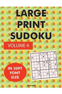 Large Print Sudoku Volume 4