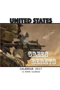 United States Green Beret Calendar 2017