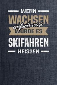 Notizbuch für Wachser und Skitechniker