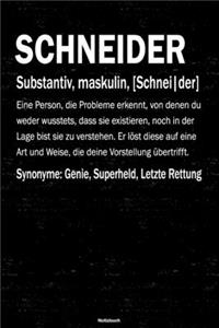 Schneider Notizbuch