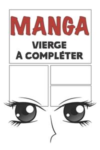 Manga vierge à compléter