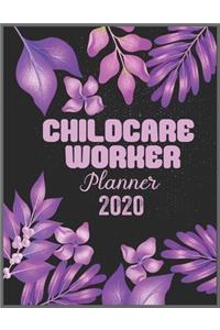 CHILDCARE WORKER Planner 2020