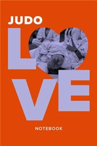 Judo Love Notebook