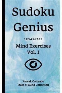 Sudoku Genius Mind Exercises Volume 1