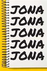 Name JONA Customized Gift For JONA A beautiful personalized