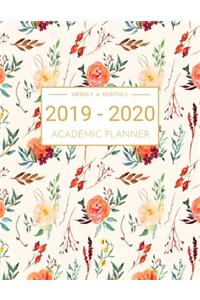 2019-2020 Academic Planner Weekly And Monthly
