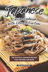 Japanese Cuisine Cookbook with Clear Instructions