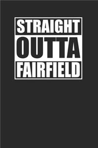 Straight Outta Fairfield 120 Page Notebook Lined Journal for Fairfield NYC Pride