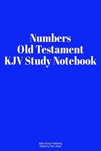 Numbers Old Testament KJV Study Notebook