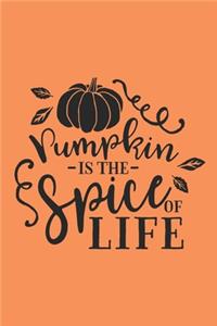 Pumpkin is the Spice of Life: Fall Notebook