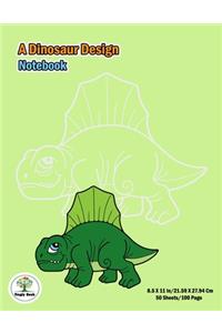 A dinosaur Design Notebook