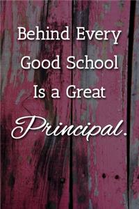 Behind Every Good School Is a Great Principal Notebook
