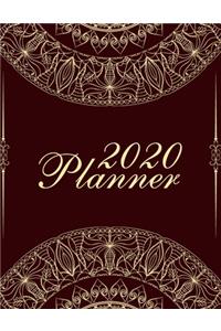 F4 2020 Planner Simple and Sophisticated Cover