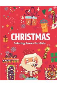 Christmas Coloring Book for Girls